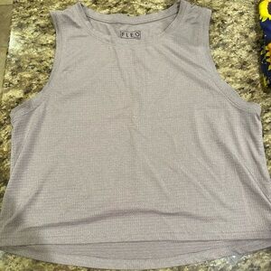Fleo cropped muscle tank